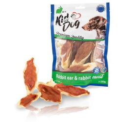 KIDDOG králičí ucho plněné králičím masíčkem 250 g